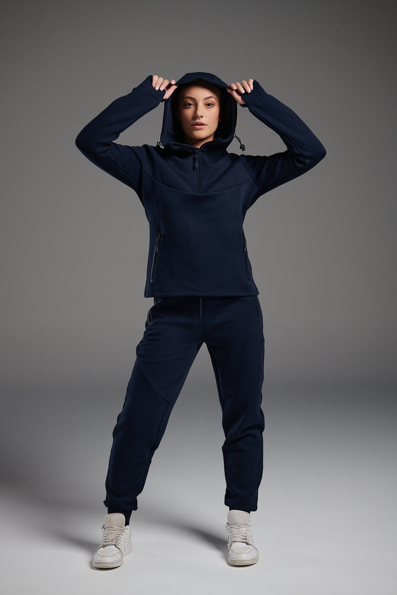 Activepro Fleece 1/4 Zip Hoodie - Womens