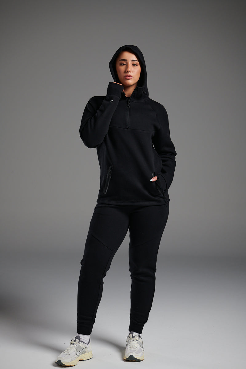 Activepro Fleece 1/4 Zip Hoodie - Womens