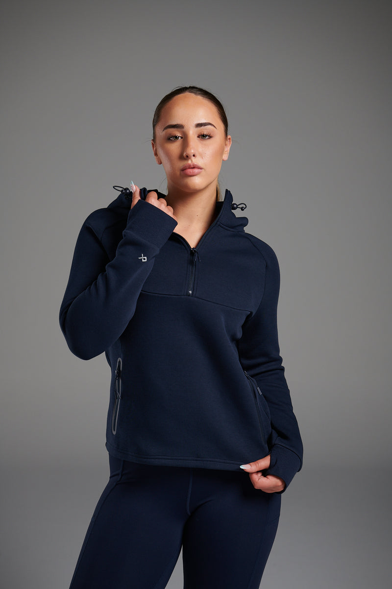 Activepro Fleece 1/4 Zip Hoodie - Womens