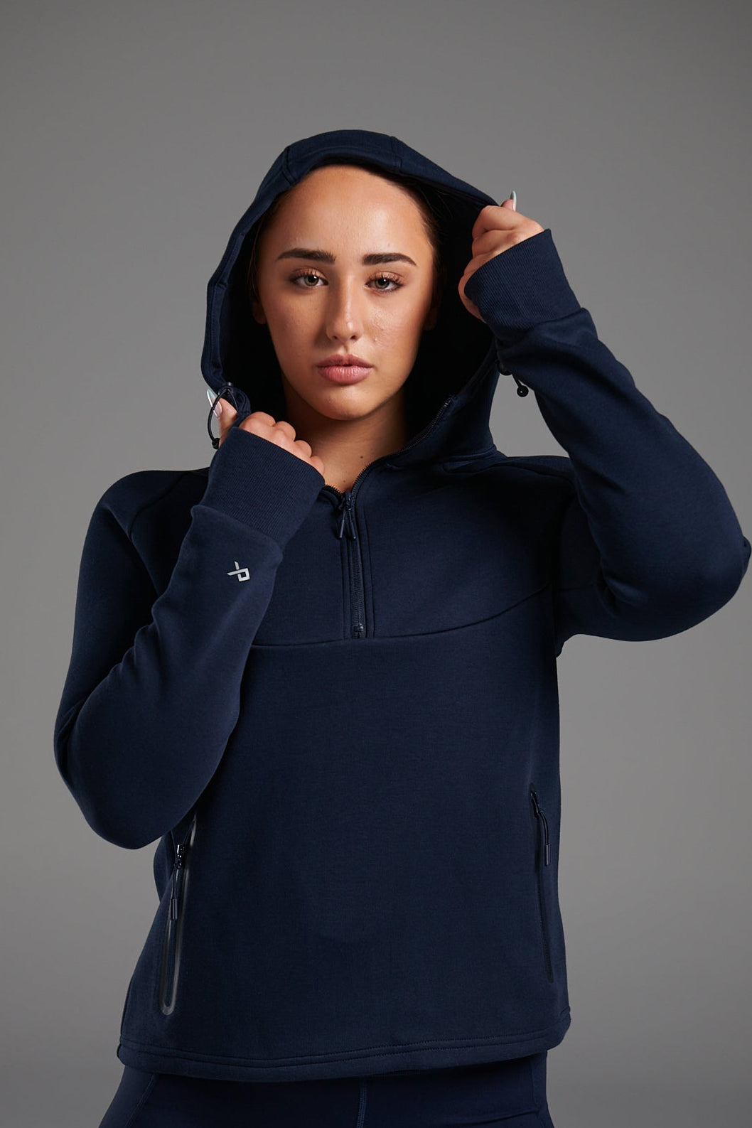 Activepro Fleece 1/4 Zip Hoodie - Womens