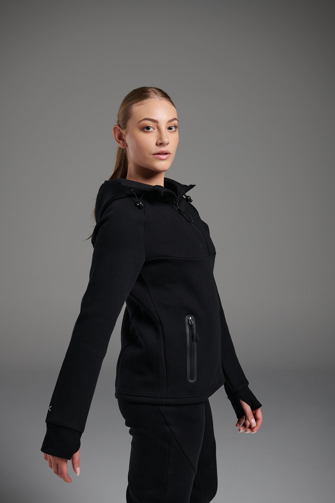 Activepro Fleece 1/4 Zip Hoodie - Womens