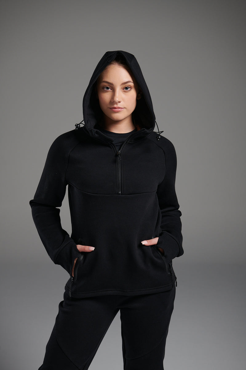 Activepro Fleece 1/4 Zip Hoodie - Womens